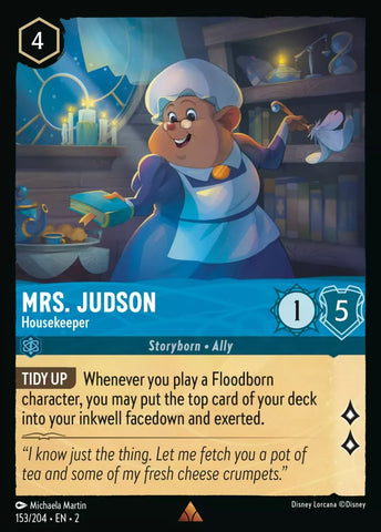 153/204 - Mrs. Judson, Housekeeper - Rare Foil