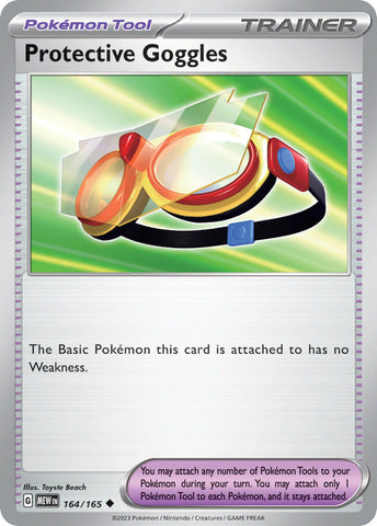 164/165 - Safety Goggles - Uncommon - Reverse Holo
