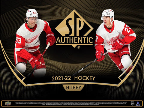 Upper Deck - 2021-22 SP Authentic Hockey - Hobby Case