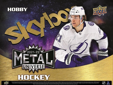 Upper Deck - 2021-22 Skybox Metal Universe Hockey - Hobby Case