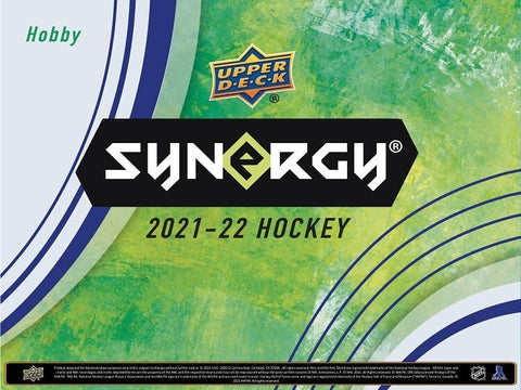 Upper Deck - 2021-22 Synergy Hockey - Hobby Case