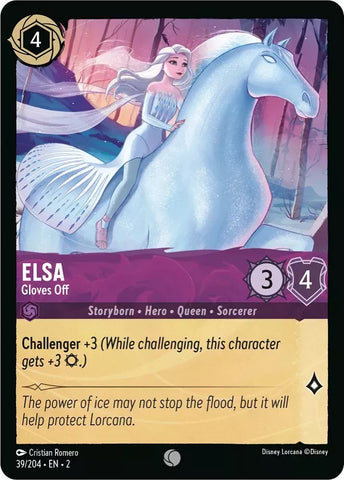 39/204 - Elsa, Gloves Off - Common Non-Foil