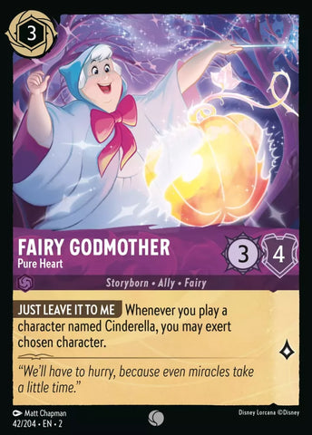 42/204 - Fairy Godmother, Pure Heart - Common Non-Foil