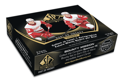 Upper Deck - 2021-22 SP Authentic Hockey - Hobby Box