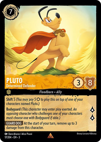 Pluto - Determined Defender (17/204) [Into the Inklands]