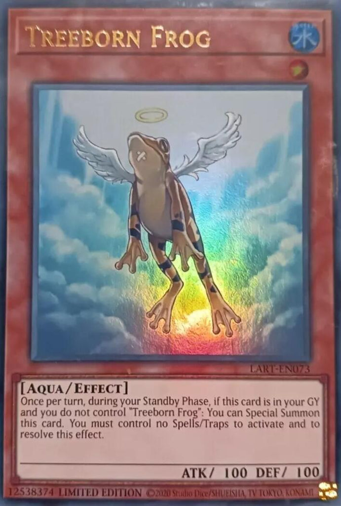 yugioh frog cards Treeborn Frog [LART-EN073] Ultra Rare