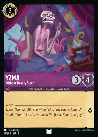 61/204 - Yzma, Without Beauty Sleep - Uncommon Non-Foil