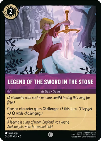 64/204 - Legend of the Sword in the Stone - Common Non-Foil