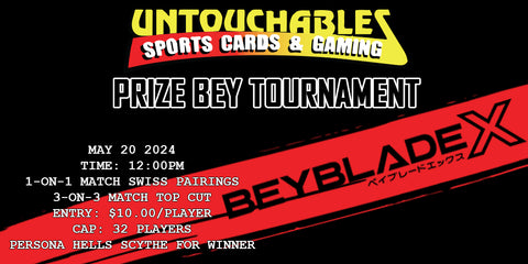 BBX - Win a Prize Bey Tournament ticket - Mon, May 20 2024