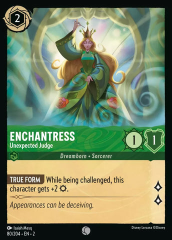 80/204 - Enchantress, Unexpected Judge - Common Non-Foil