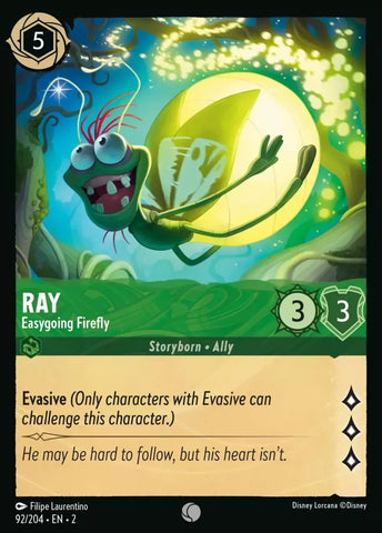 92/204 - Ray, Easygoing Firefly - Common Non-Foil