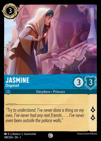 148/204 - Jasmine - Disguised - Common Non-Foil