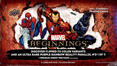 Upper Deck - 2022 Marvel Beginnings Volume 2 - Hobby Box