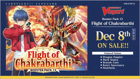 Cardfight!! Vanguard - VGE-D-BT13 - Flight of Chakrabarthi - Booster Box