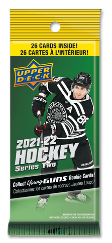 2021-22 Upper Deck Hockey Series 2 Fat Pack Box