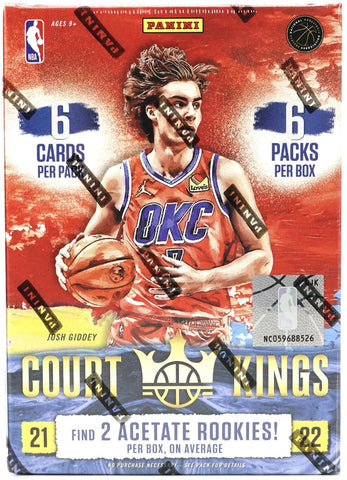 Panini - 2022 Court Kings Basketball - Blaster Box