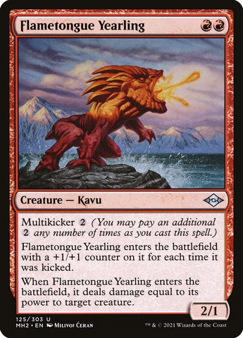 MH2-125 - Flametongue Yearling - Non Foil - NM