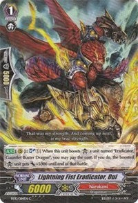 Lightning Fist Eradicator, Dui (BT10/084EN) [Triumphant Return of the King of Knights]