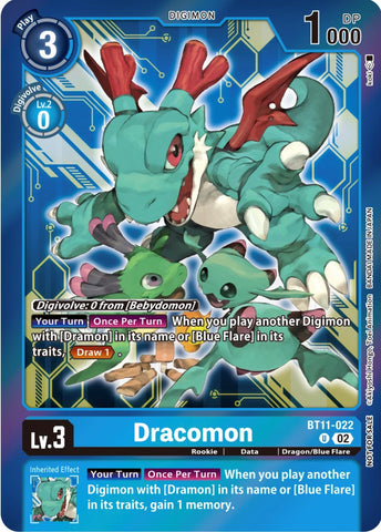 Dracomon [BT11-022] (Event Pack 5) [Dimensional Phase Promos]