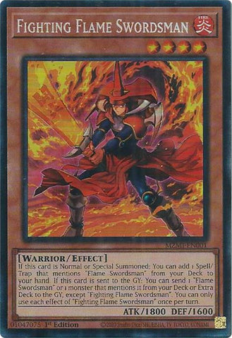 Fighting Flame Swordsman (CR) [MZMI-EN001] Collector's Rare
