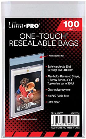 One Touch Resealable Bags - 100ct