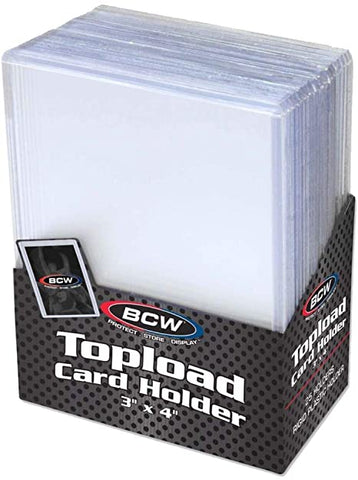BCW - Topload Card Holder: Premium - 20pt. Card Holder