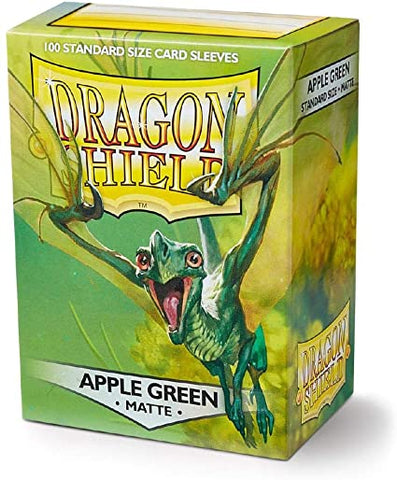 Dragon Shield - Standard Matte: Apple Green - 100ct. Card Sleeves