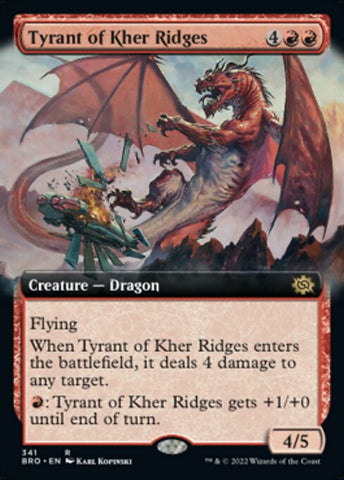 BRO-341 - Tyrant of Kher Ridges - Non Foil - NM
