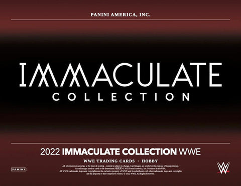 Panini - 2022 Immaculate WWE - Hobby Box