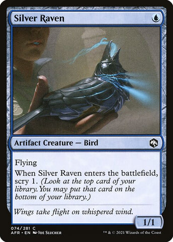 AFR-074 - Silver Raven - Non Foil - NM