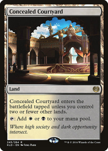 KLD-245 - Concealed Courtyard - Non Foil  - NM