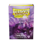 Dragon Shield: Japanese Size 60ct Sleeves - Wraith (Dual Matte)
