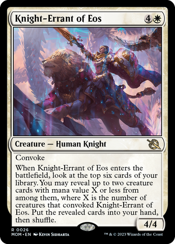 MOM-0026 - Knight-Errant of Eos - Non Foil - NM