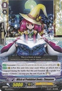 Witch of Prohibited Books, Cinnamon (BT11/057EN) [Seal Dragons Unleashed]