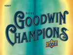 Upper Deck - 2021 Goodwin Champions - Hobby Master Case