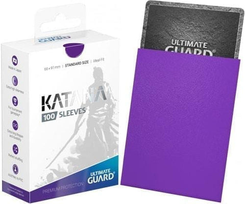 Ultimate Guard Katana Sleeves Standard 100 ct - Purple
