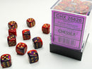 Chessex - CHX 26826 - Gemini Purple-Red/Gold 36D6