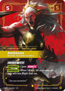 Ambessa, Respected and Feared (Alternate Art) (VEN-136a/166) [Riftbound: Vendetta]