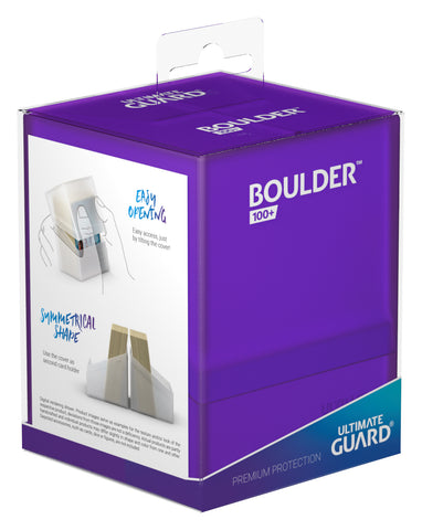 Ultimate Guard 100+ Boulder Deck Box - Amethyst