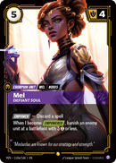 Mel, Defiant Soul (Alternate Art) (VEN-110a/166) [Riftbound: Vendetta]