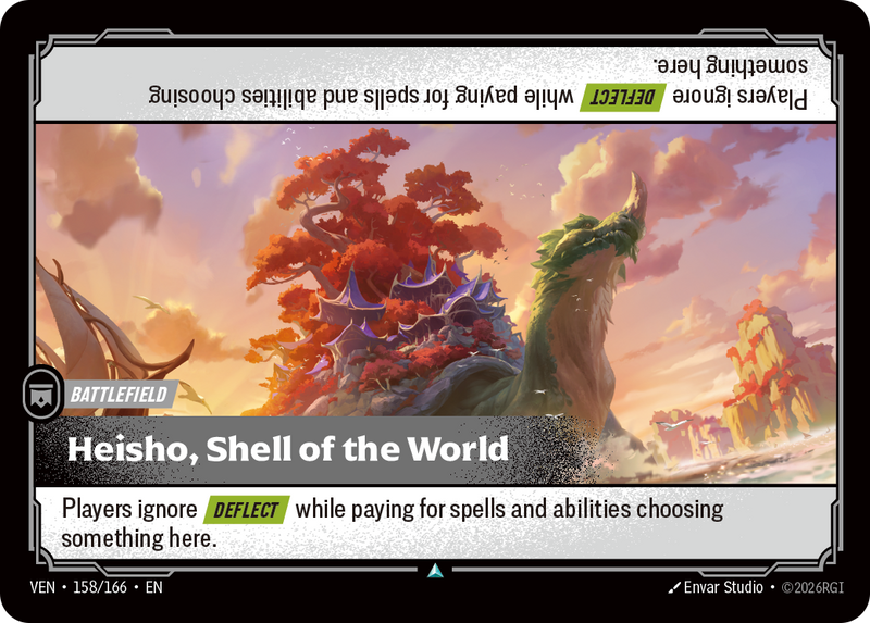 Heisho, Shell of the World (VEN-158/166) [Riftbound: Vendetta]