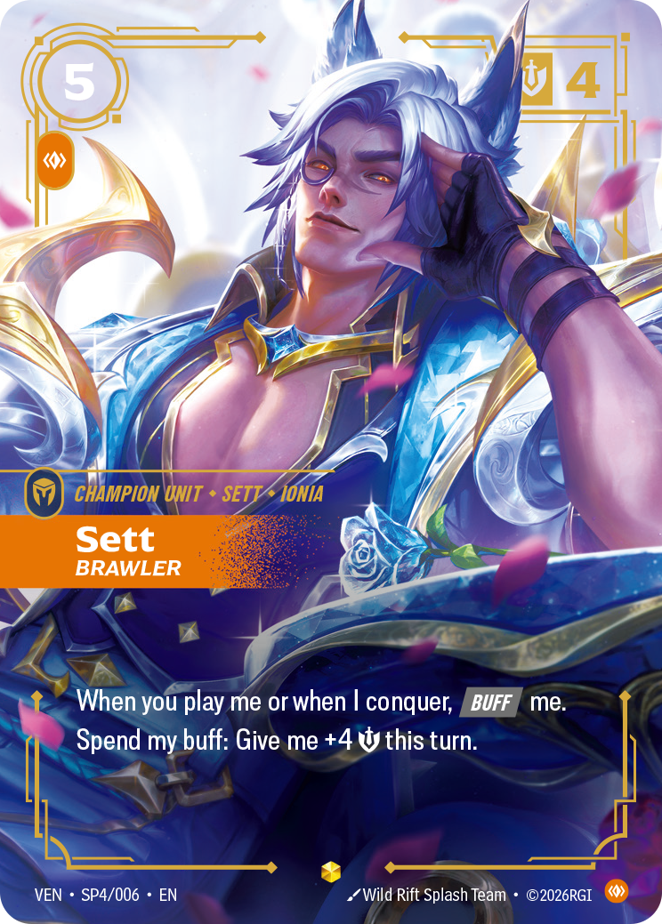 Sett, Brawler (VEN-SP4/006) [Riftbound: Vendetta]