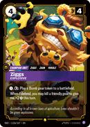 Ziggs, Explosive (Alternate Art) (RAD-112a/167) [Riftbound: Radiance]