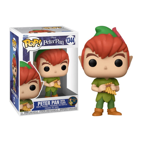 POP! - Peter Pan - 1344 - Peter Pan with Flute - Figure