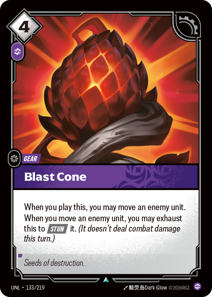 Blast Cone (UNL-133/219) [Riftbound: Unleashed]