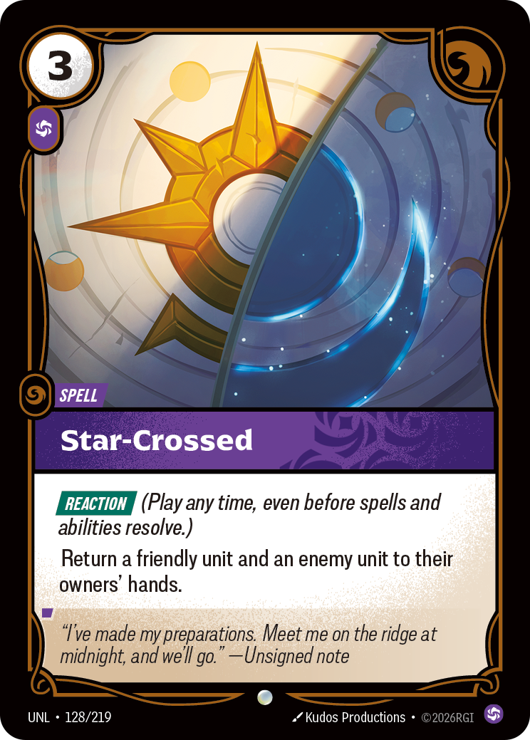 Star-Crossed (UNL-128/219) [Riftbound: Unleashed]