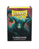 Dragon Shield: Standard 100ct Sleeves - Turquoise (Matte)