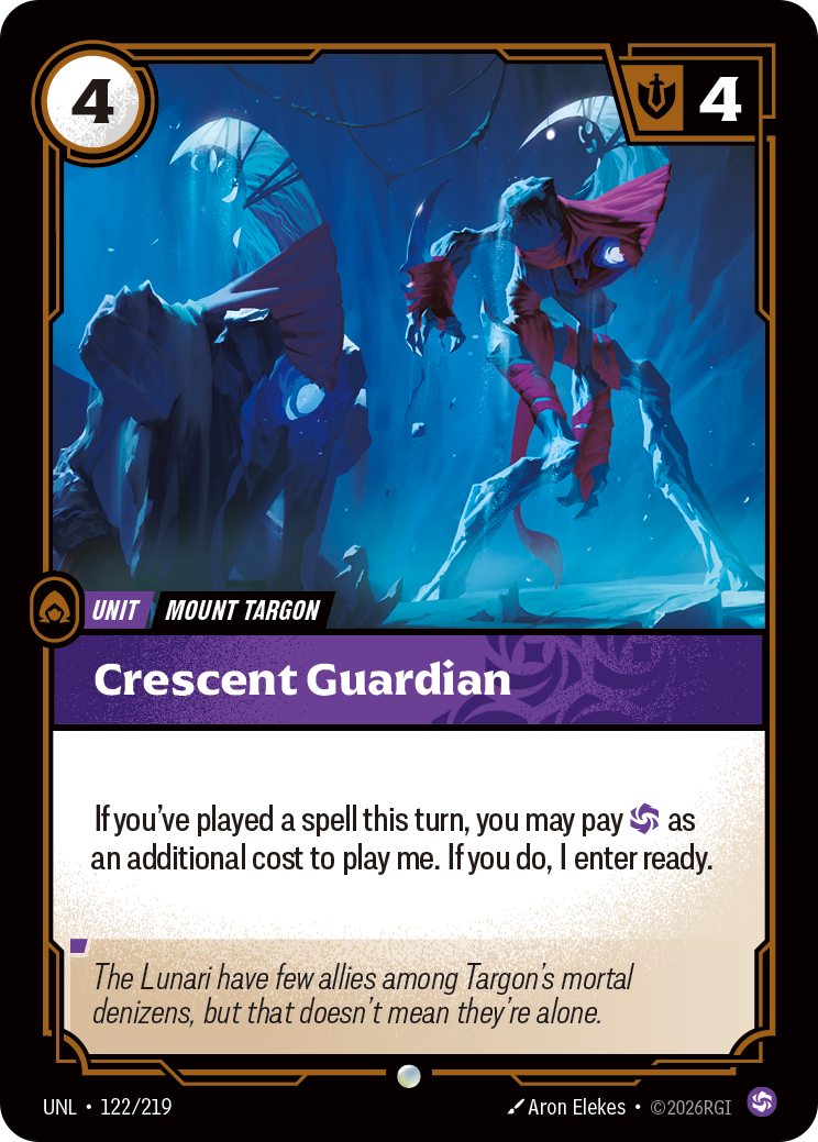 Crescent Guardian (UNL-122/219) [Riftbound: Unleashed]