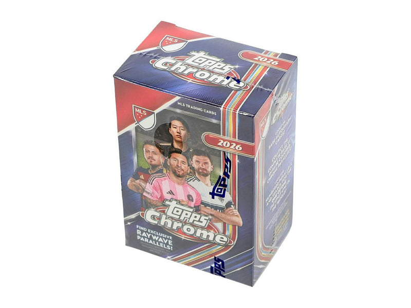 Topps - 2026 MLS Chrome Soccer - Blaster Box