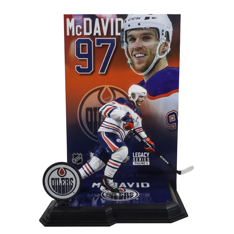 McFarlane Toys - 7" Posed Figure - Connor McDavid - Edmonton Oilers